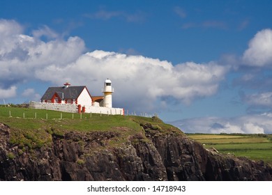 The Lighthouse In Dingle, Ireland.