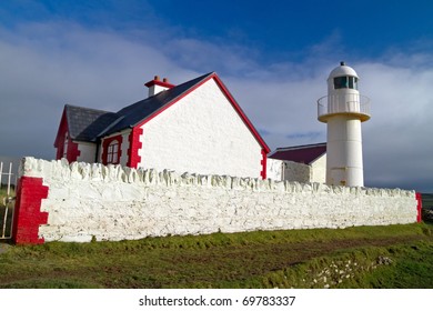 The Lighthouse In Dingle, Ireland.