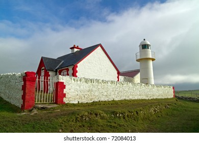 The Lighthouse In Dingle, Ireland.