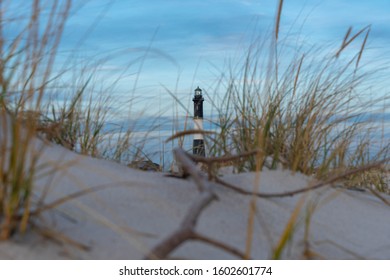 Lighthouse At Fire Island National Seashore