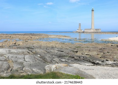 Lighthouse In Gatteville In Cotentin Peninsula, Normandy, France