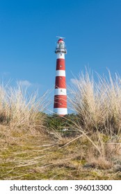 Lighthouse Hollum Ameland vertical