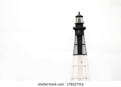 Lighthouse Isolated On White