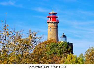 lighthouse Kap Arkona, Ruegen Island in Germany