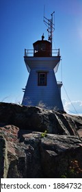 Lighthouse In Killarney, Ontario, Canada.