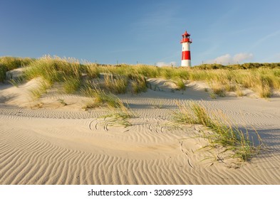 Lighthouse List East, Ellenbogen, Sylt, Schleswig-Holstein, Germany