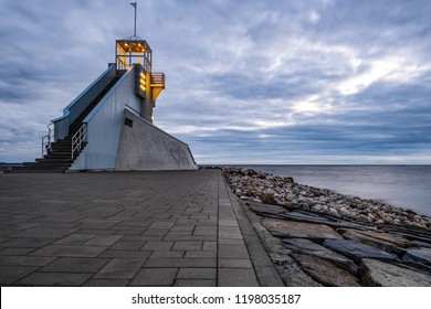 Lighthouse In Nallikari, Oulu