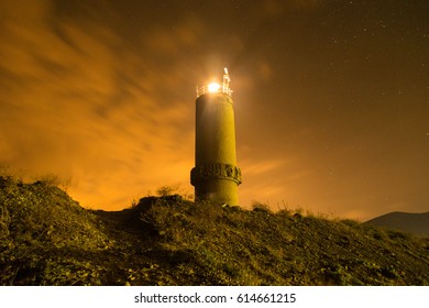 lighthouse in the night