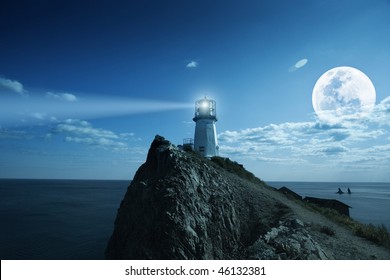 Lighthouse Night High Res Stock Images Shutterstock