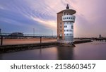 Lighthouse on the Elbe  Old love Cuxhaven 