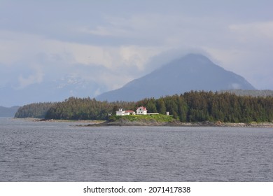 Lighthouse On The Northernmost Point Of Admiralty Island.