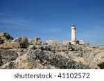 Lighthouse on the rocks