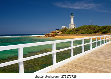 lighthouse at Point Lonsdale, Australia. Collection of the best lighthouses