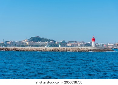 Lighthouse At The Port Of Cartagena, Spain