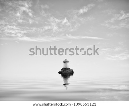 Similar – Image, Stock Photo Out of the Harbour Water