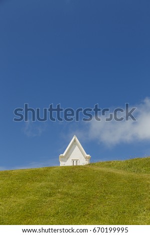 Similar – Image, Stock Photo lighthouse-basque country-france