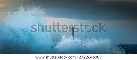 a lighthouse with a sea view
