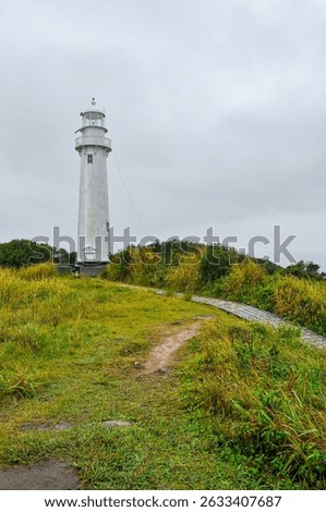 Lighthouse of the Shells (Farol das Conchas) in Ilha do Mel (Honey Island), Paraná, Brazil