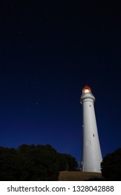 a lighthouse and sky