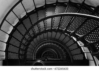 Lighthouse spiral stairs, St. Augustine