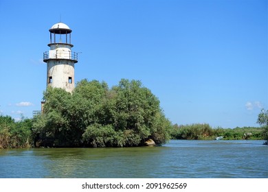  Lighthouse of Sulina, Danube Delta, Romania, Europe                              