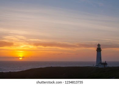  lighthouse at sunset - Shutterstock ID 1234813735