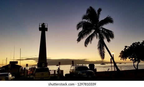 Lighthouse at sunset