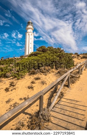 Lighthouse of Trafalgar in Cádiz