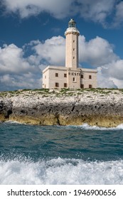 Lighthouse Of Vieste On Gargano Peninsula