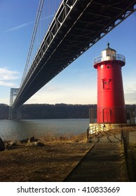 Lighthouse In Washington Heights Bridge, Manhattan, NYC