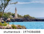 Lighthouse in West side of Jamaica island in Negril, Jamaica