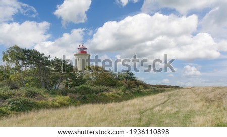 Similar – Leuchtturm an der Ostsee in Schweden