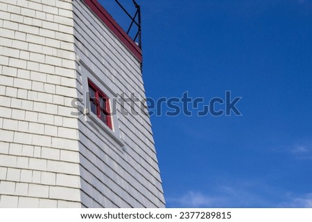 Lighthouse, window, windowframe, canada, architecture