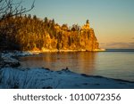 Lighthouse in the winter