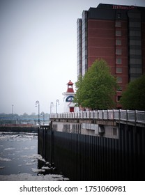 Lighthouses In Uptown Saint John, New Brunswick