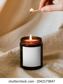 El aroma de la luz perfumado decoración de las velas en casa