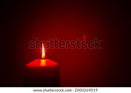 Similar – Candles decoration Design