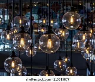 Luxury Beautiful Retro Edison Light Lamp Stock Photo (Edit Now) 532113406