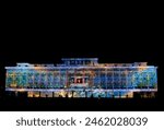 Lighting and Music Performance at Reunification Palace, Vietnam - 3D mapping show