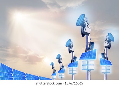 Lighting pole system led technology