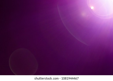 Lighting Purple Flare Abstract