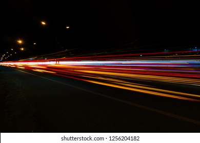 Lighting Street lights Long yellow - Shutterstock ID 1256204182