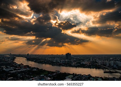 Lighting of the sun.