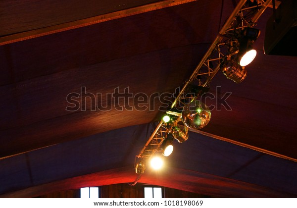 Lighting System Disco Lights Light Emitters Stock Image Download Now