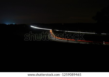 Lightlines in the Night