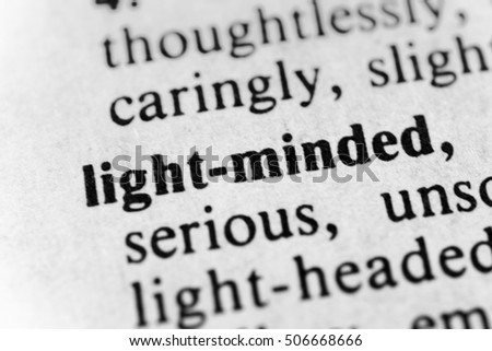 Light-minded