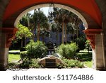 Lightner Museum archway. 