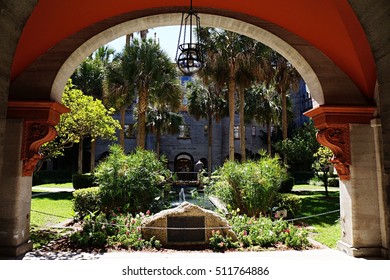 Lightner Museum Archway. 