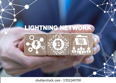 Lightning Network Internet E-Business Concept. Blockchain Connection Net Technology. - Powered by Shutterstock - Get 15% off with code: PIKWIZARD15