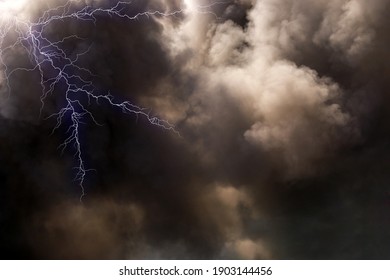 Lightning On A Stormy Day